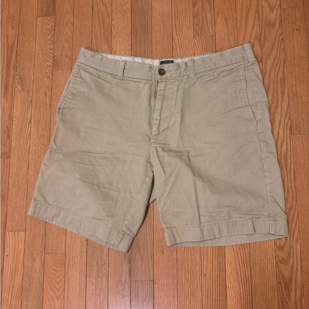 J. Crew Men's Khaki Gramercy Shorts